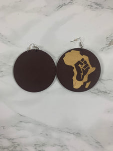 Black Power in African Earrings