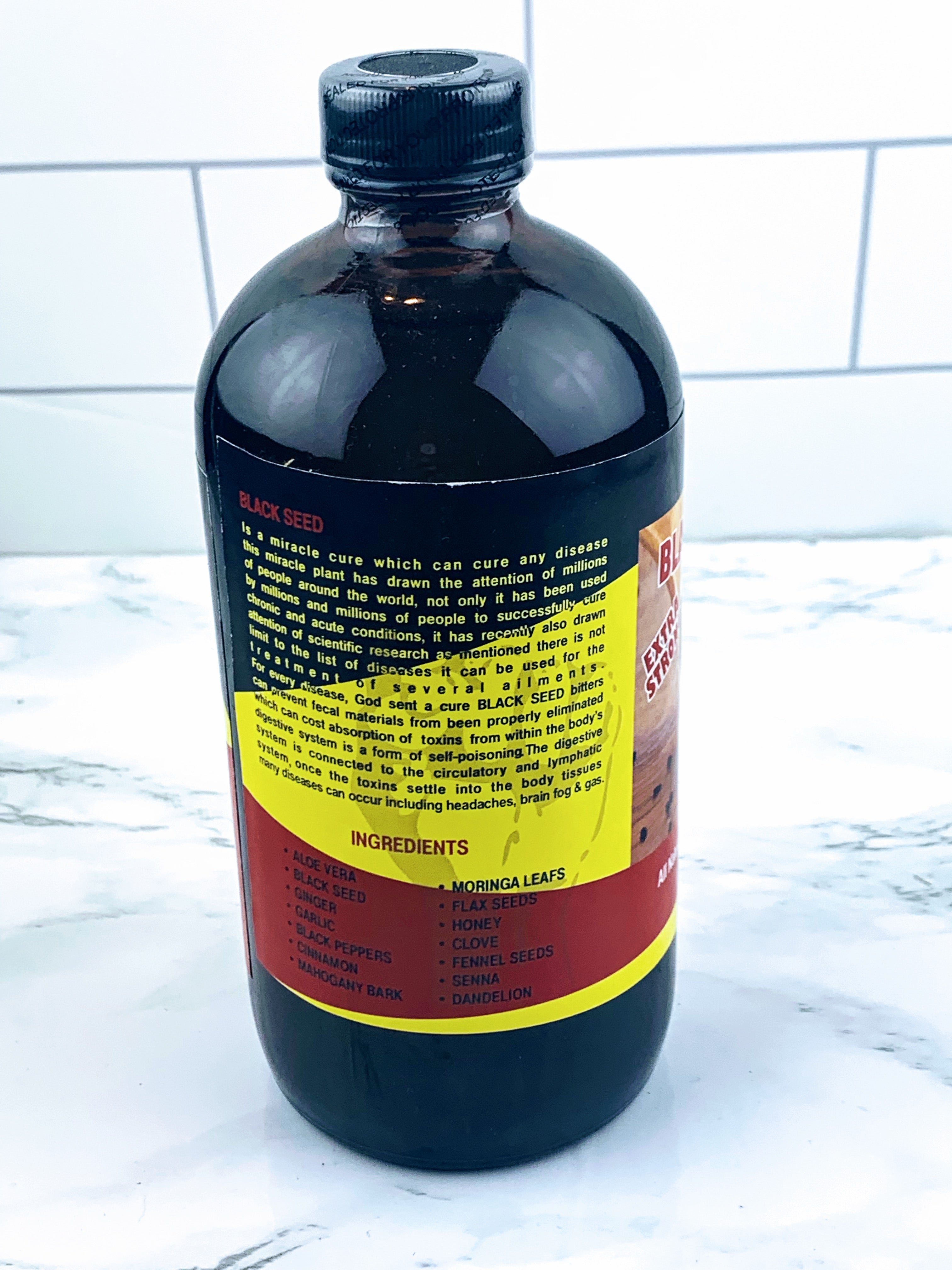 Black Seed Bitters.