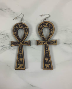 Ankh Earrings