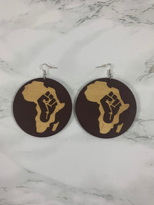 Black Power in African Earrings