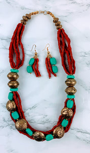 Krobo Necklace set