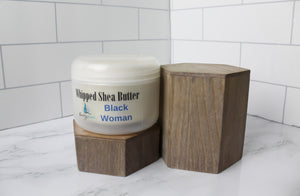 Black Woman Whipped Shea Butter