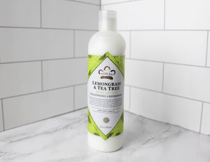 Nubian Lemongrass & Tea Tree Body Lotion - 13oz