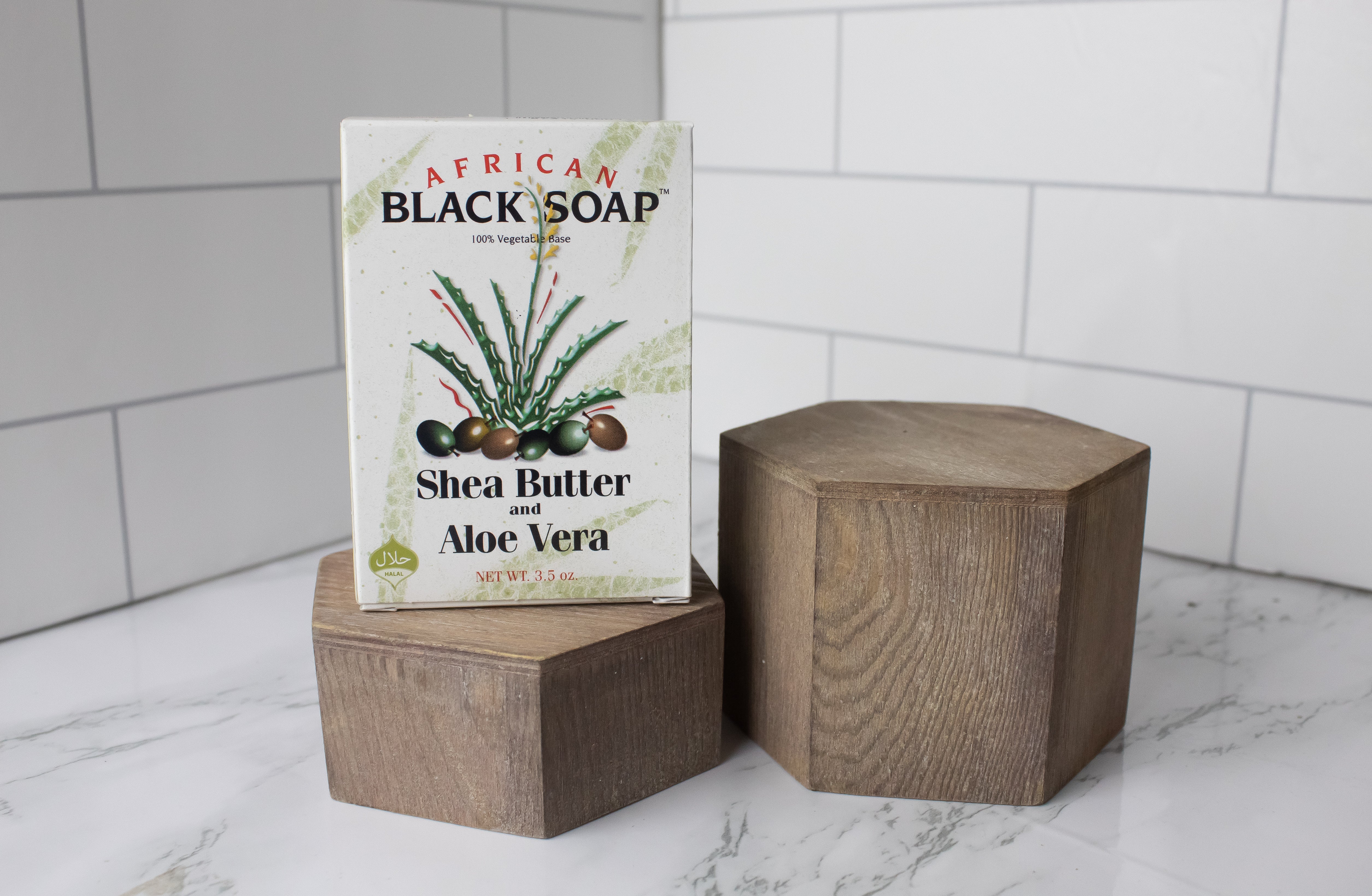 African Shea Butter & Aloe Vera Bar Soap - 3.5oz
