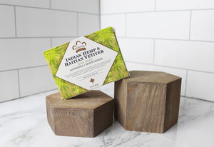 Indian Hemp & Haitian Vetiver Bar Soap - 3.5oz