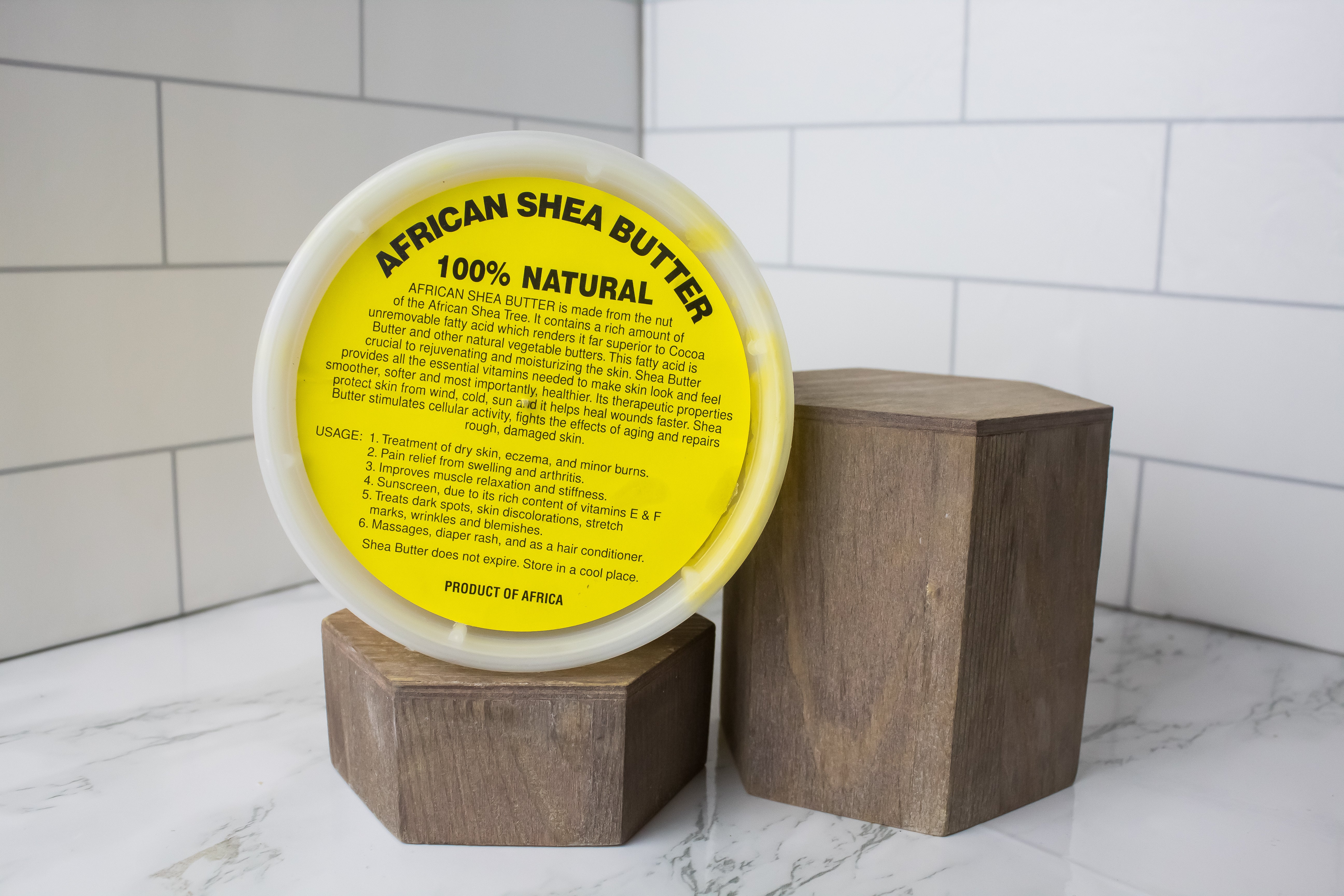 100% Organic Raw African Shea Butter.