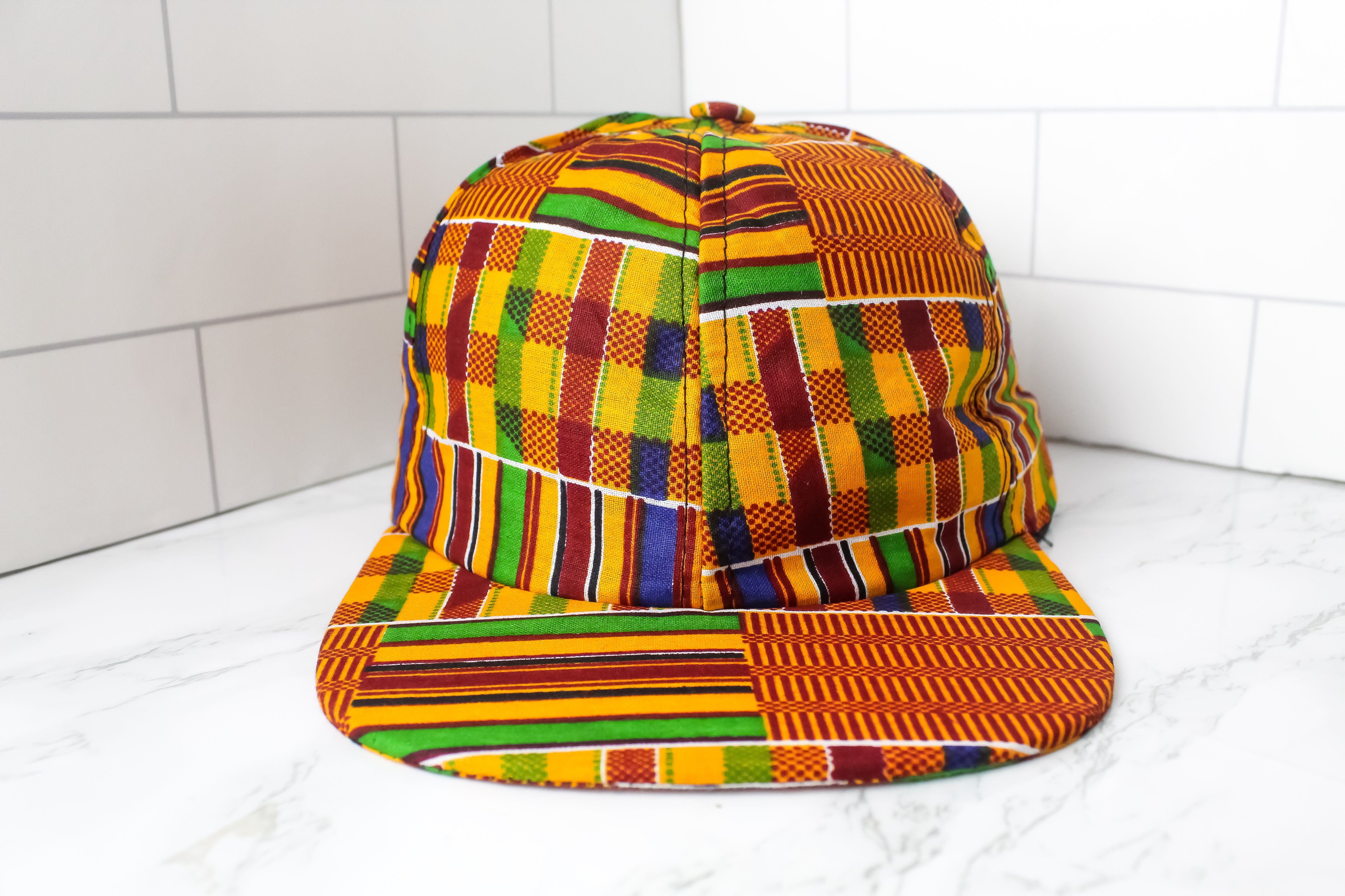 Kente Baseball Hat.