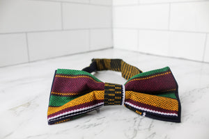 Mandela Kente Bow Tie