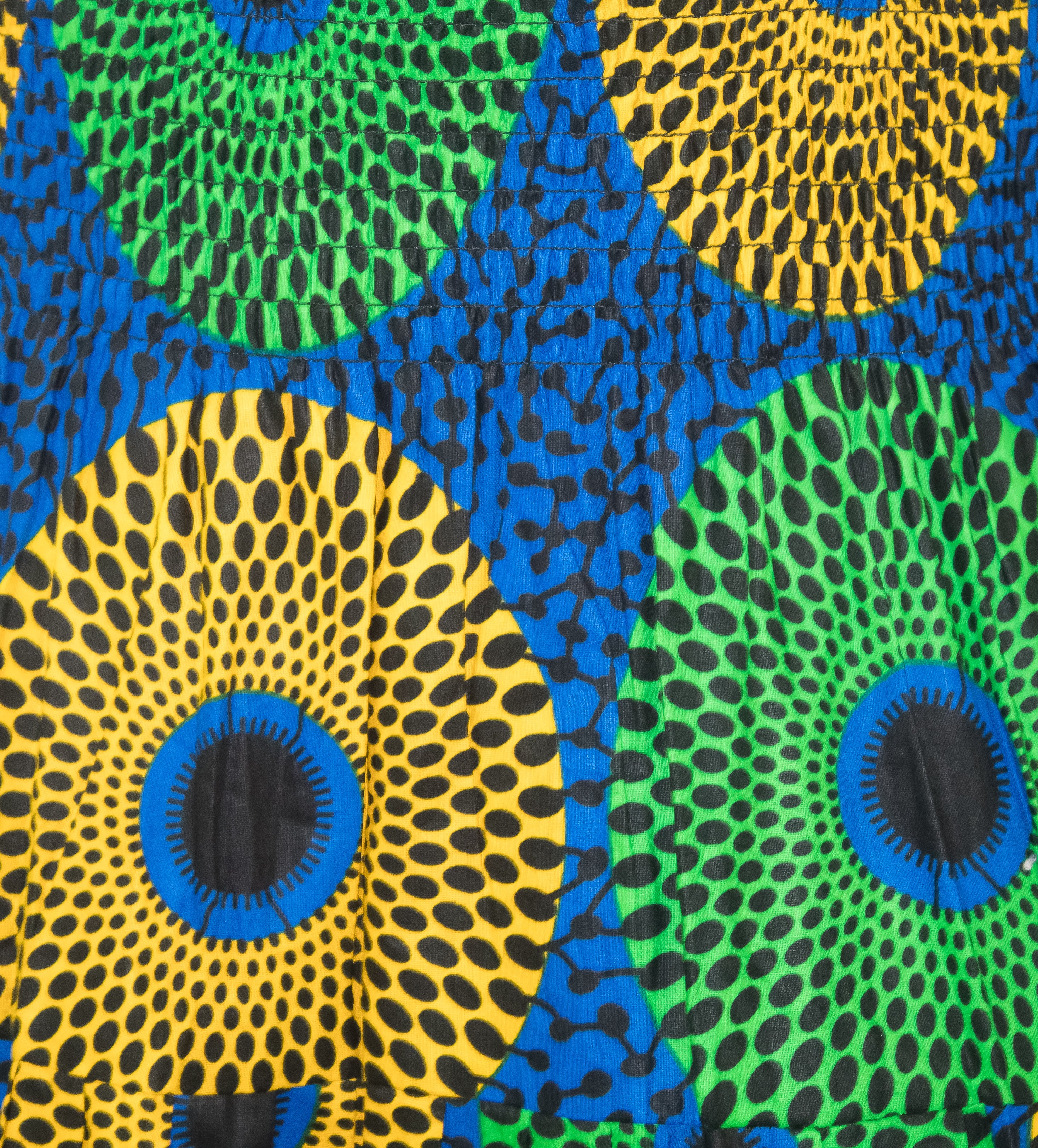 Racerback Ankara Maxi Dress w/ Head Wrap