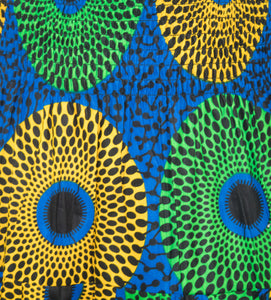 Racerback Ankara Maxi Dress w/ Head Wrap
