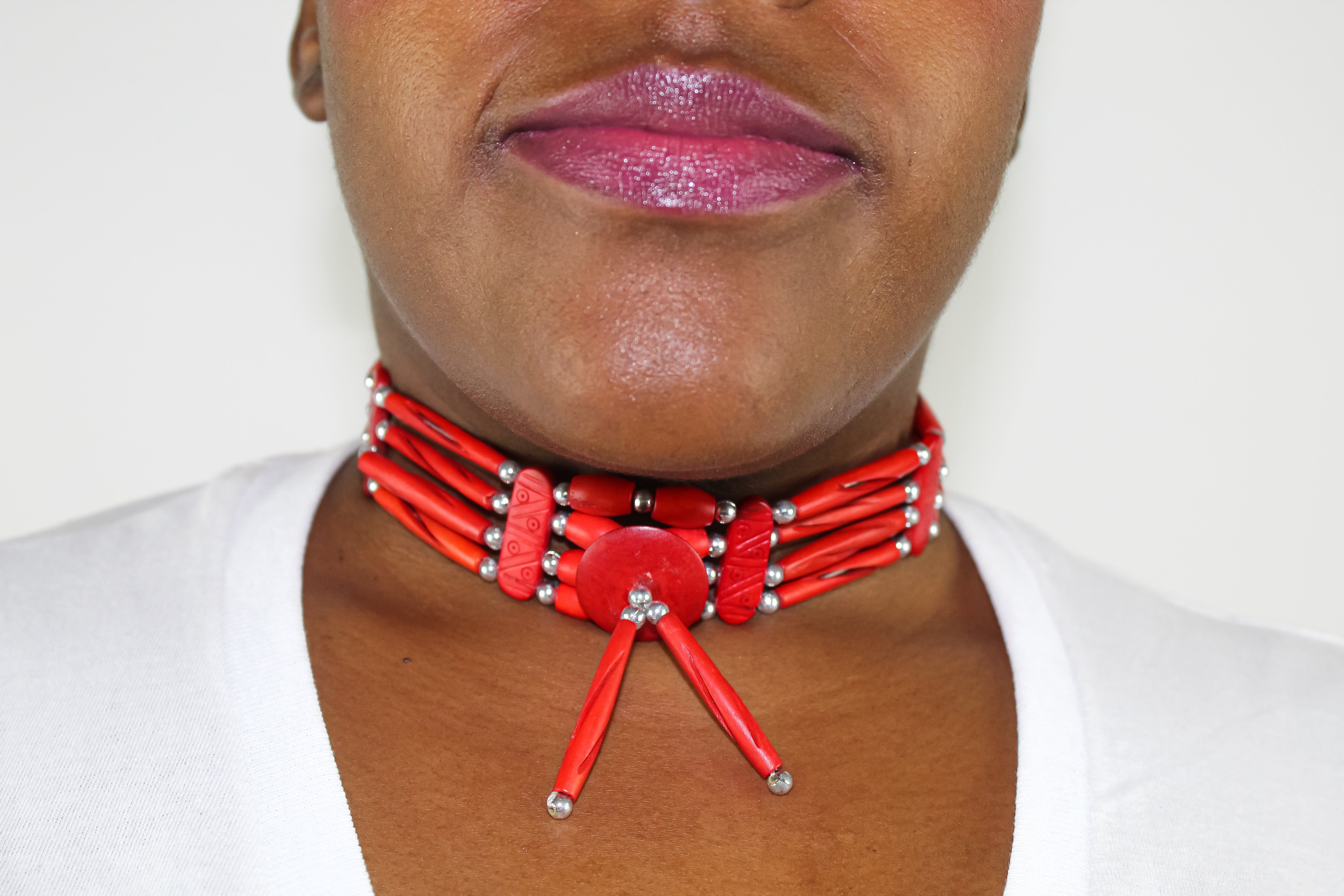 Affrican Bone Choker