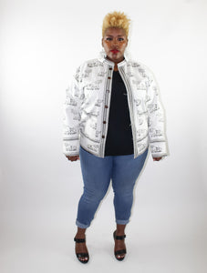 Reversible African Jacket-Elephant Print