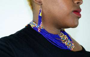 Maasai 3P Set - Royal Blue
