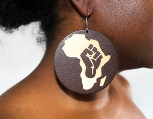 Black Power in African Earrings