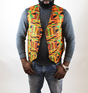 Kente Vest