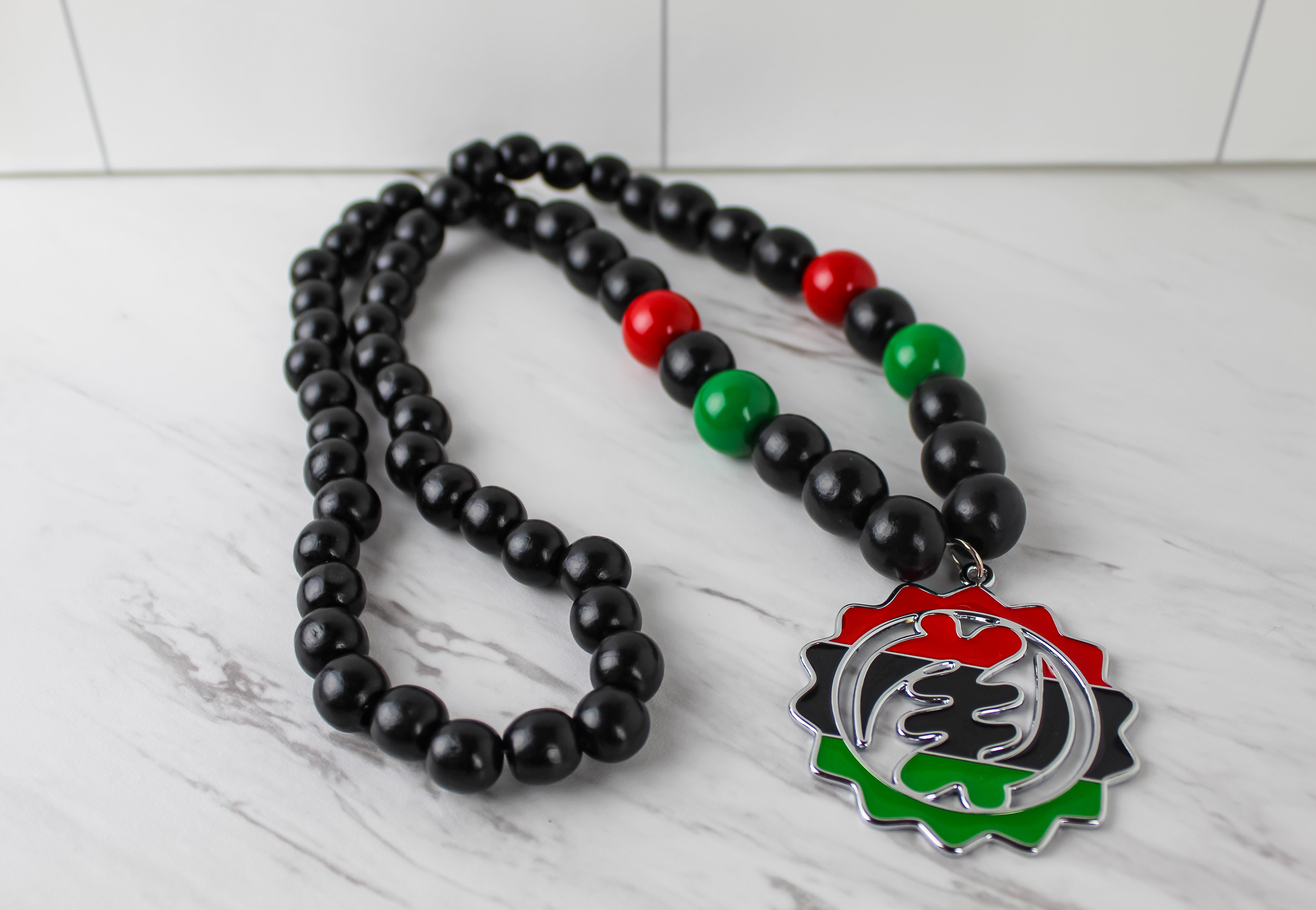 RBG Gye Nyame, African necklace